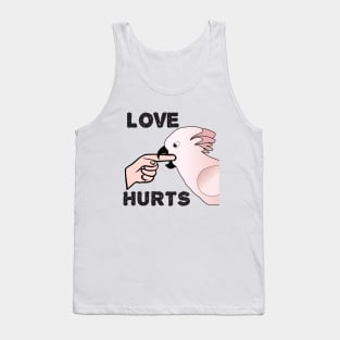 Love Hurts - Moluccan Cockatoo Parrot Tank Top